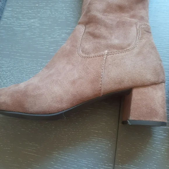 Rialto Brown Over the Knee Boots - Picture 4 of 13